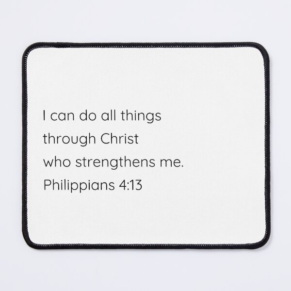 Item preview, Phillipians 4:13 designed and sold by esha charles.
