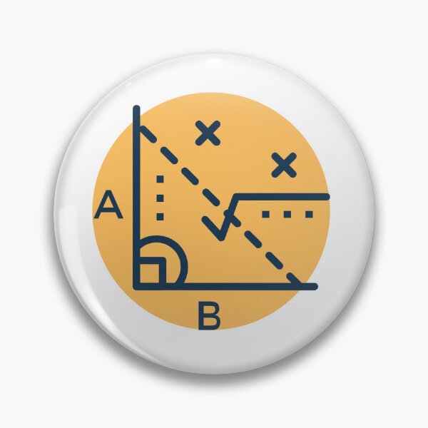 Item preview, Abstract Math Graph – Geometry Icon Art designed and sold by sydney06.