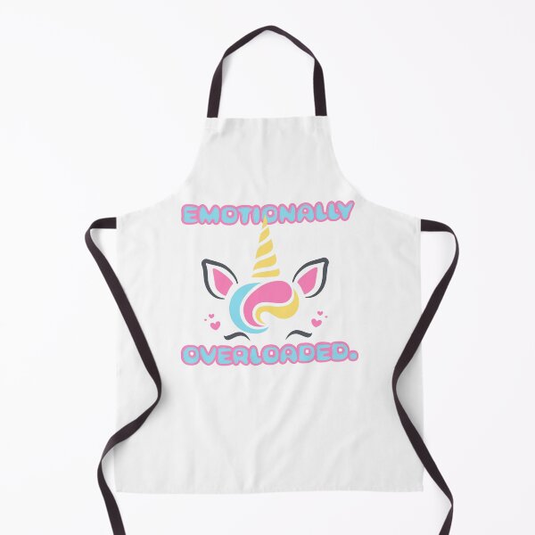Item preview, Emotionally Overloaded - Whimsical Unicorn designed and sold by 3MillsDesign.