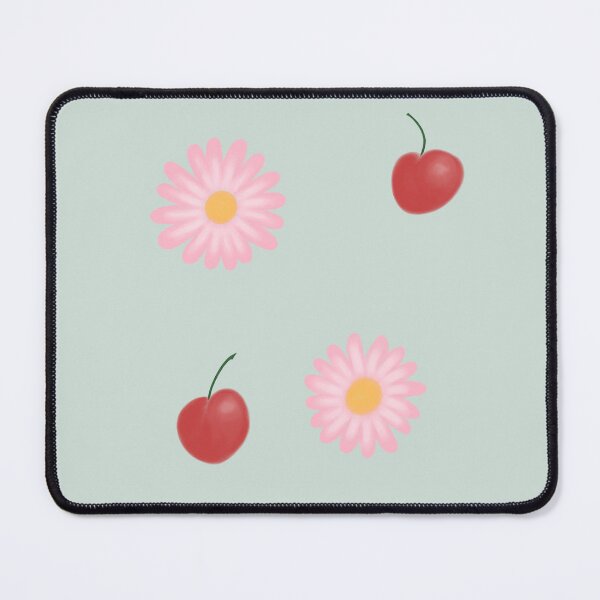 Item preview, Cherries and Flowers designed and sold by HugSomeNettles.