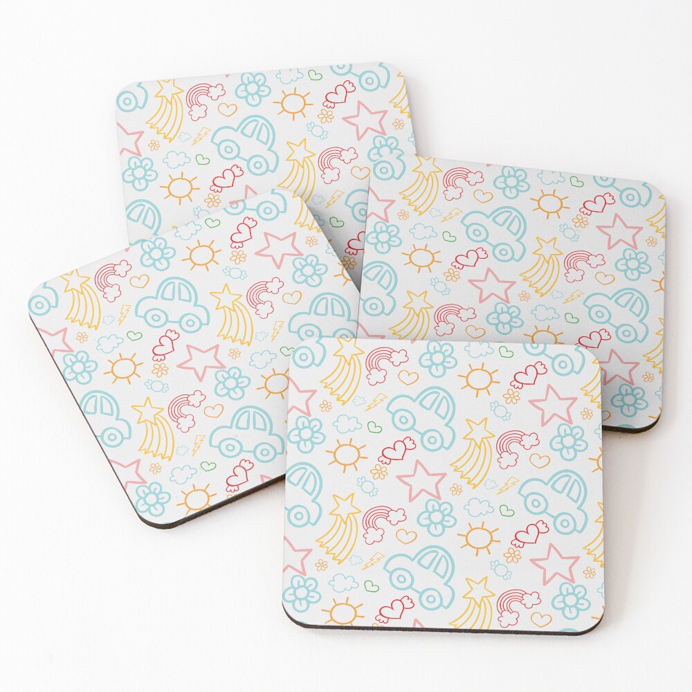 Item preview, Coasters (Set of 4) designed and sold by OB-Store.