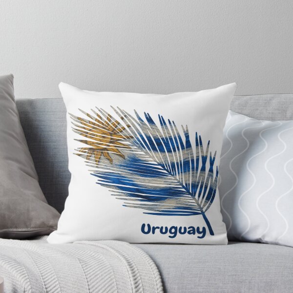 Item preview, Abstract Flag of Uruguay – Feather Design designed and sold by ArteJorge48.