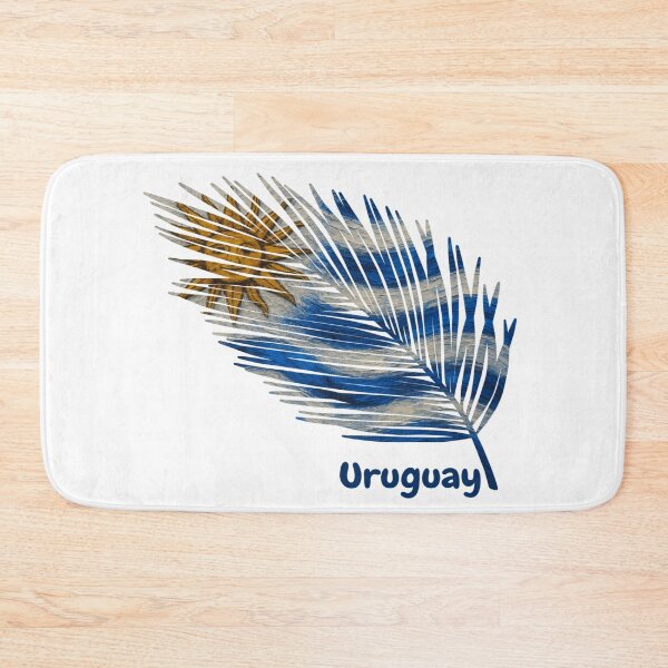 Item preview, Abstract Flag of Uruguay – Feather Design designed and sold by ArteJorge48.