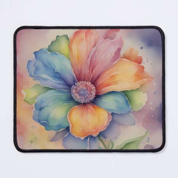 Item preview, Colorful Rainbow Flower designed and sold by CalmnessbyChoice.