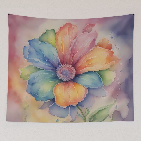Item preview, Colorful Rainbow Flower designed and sold by CalmnessbyChoice.