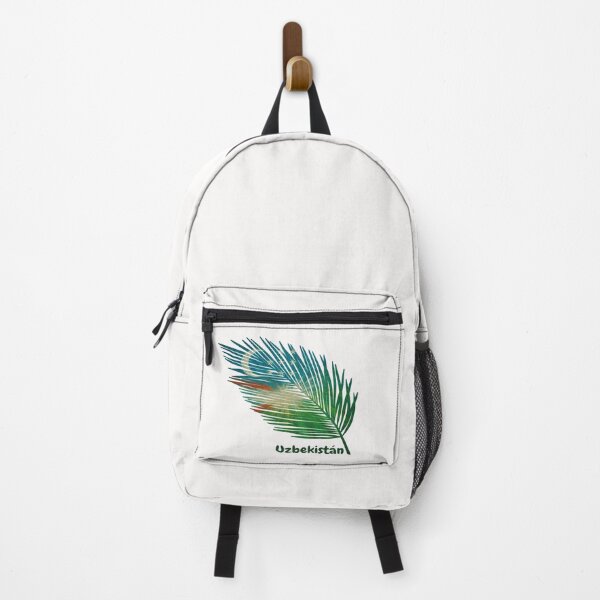 Item preview, Abstract Flag of Uzbekistan – Feather Design designed and sold by ArteJorge48.
