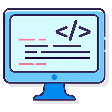 Artwork thumbnail, Coding Icon – Developer Computer Graphic by sydney06