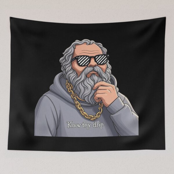 Item preview, SOCRATES SWAG - Fun Philosophy Teacher Gift designed and sold by PHILOSOPHY-SWAG.