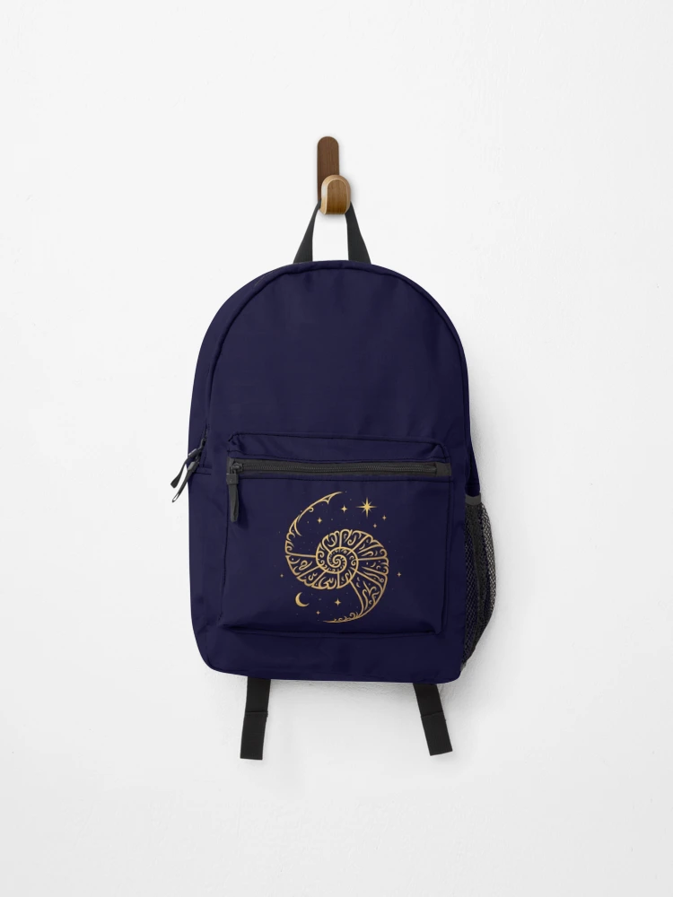 Thumbnail 1 of 3, Backpack, Celestial Shell designed and sold by BloomOfDesign.