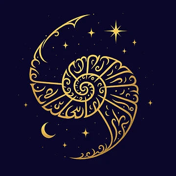 Artwork thumbnail, Celestial Shell by BloomOfDesign