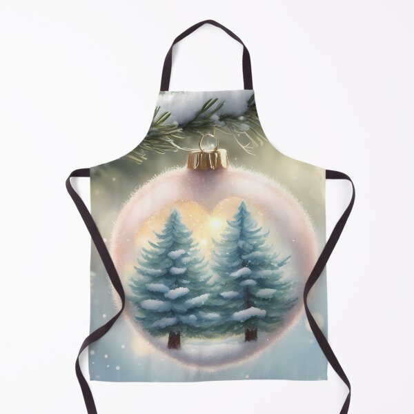 Item preview, Twin Fir Trees in Bauble designed and sold by CalmnessbyChoice.