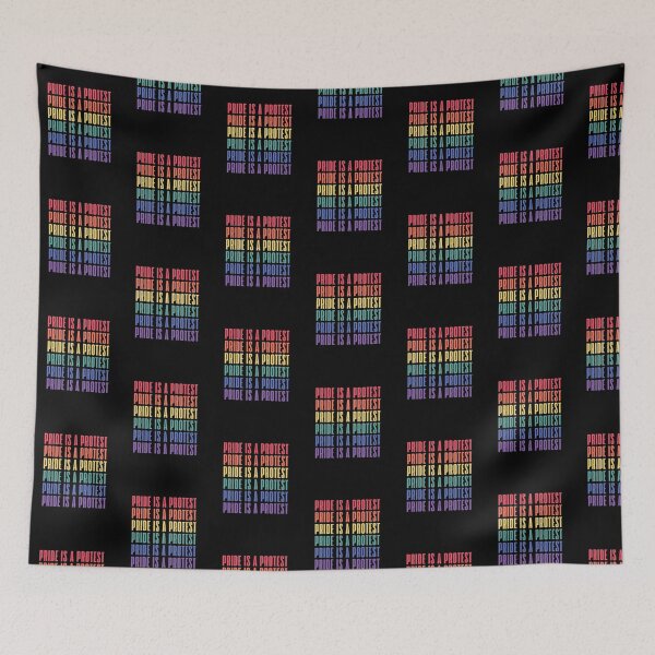 Item preview, Pride is a Protest designed and sold by Caring Hearts.