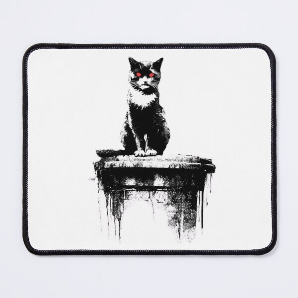 Item preview, Banksy Gaze of the Urban Cat designed and sold by hamishby.