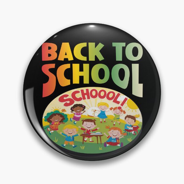 Item preview, BACK TO SCHOOL happy kids seeing all their friends at school  designed and sold by Jt41.