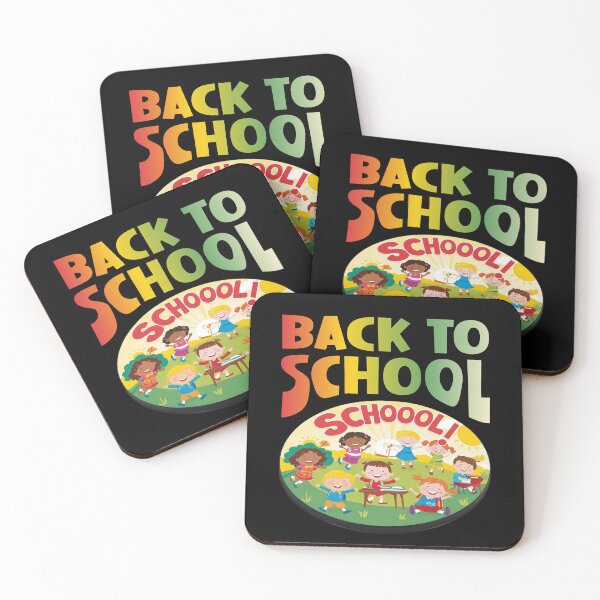 Item preview, BACK TO SCHOOL happy kids seeing all their friends at school  designed and sold by Jt41.