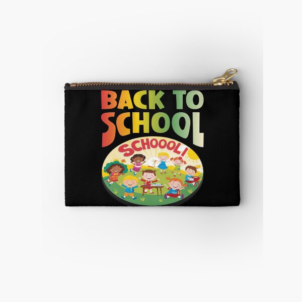 Item preview, BACK TO SCHOOL happy kids seeing all their friends at school  designed and sold by Jt41.