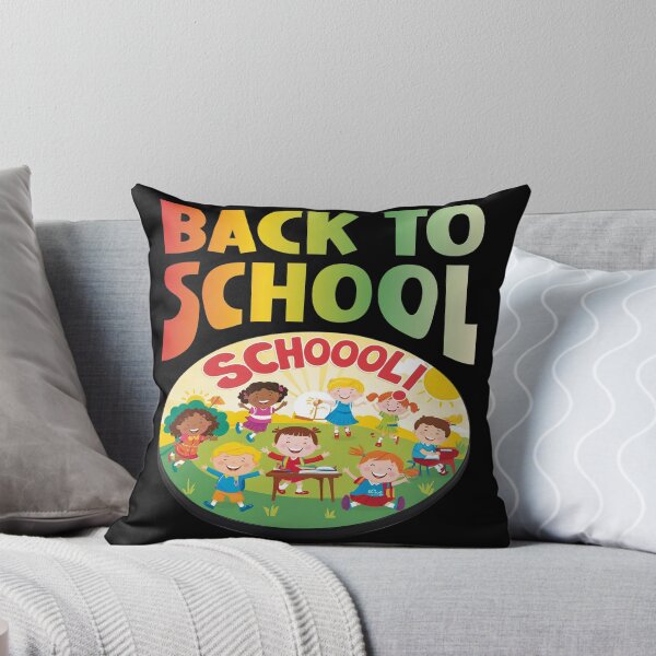 Item preview, BACK TO SCHOOL happy kids seeing all their friends at school  designed and sold by Jt41.