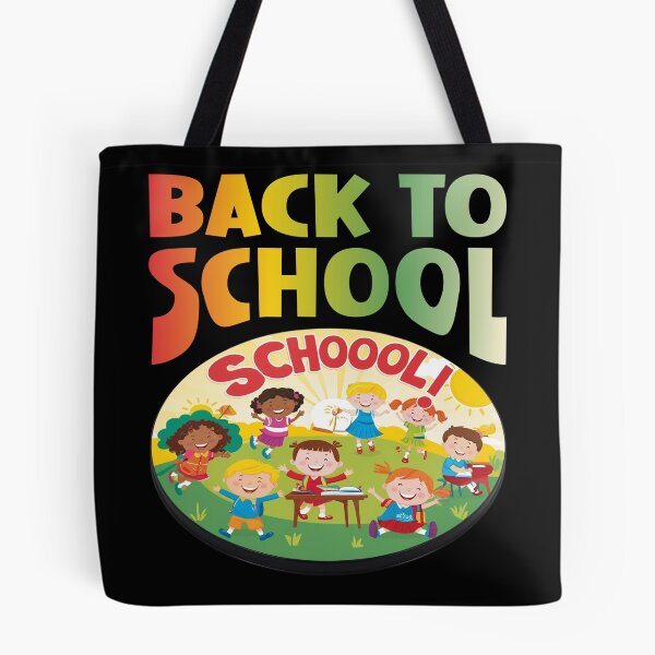 Item preview, BACK TO SCHOOL happy kids seeing all their friends at school  designed and sold by Jt41.