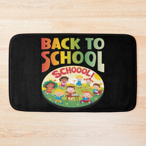 Item preview, BACK TO SCHOOL happy kids seeing all their friends at school  designed and sold by Jt41.