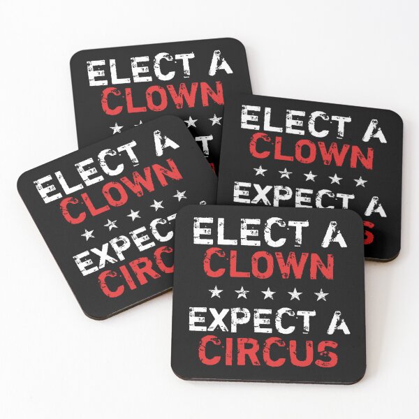 Item preview, Elect A Clown Expect A Circus designed and sold by thepixelgarden.