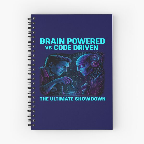 Item preview, Epic Human vs AI Showdown – Brain vs Code designed and sold by ‏Designly Yours‏.