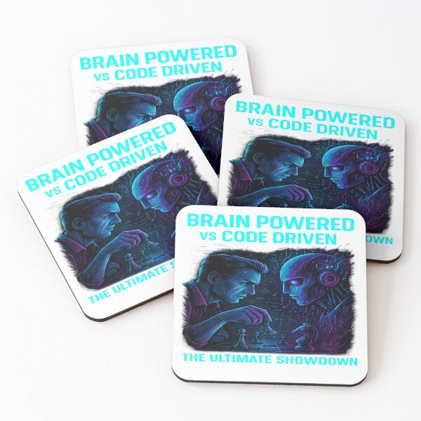Item preview, Epic Human vs AI Showdown – Brain vs Code designed and sold by ‏Designly Yours‏.