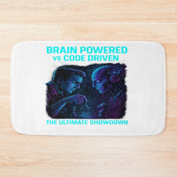 Item preview, Epic Human vs AI Showdown – Brain vs Code designed and sold by ‏Designly Yours‏.