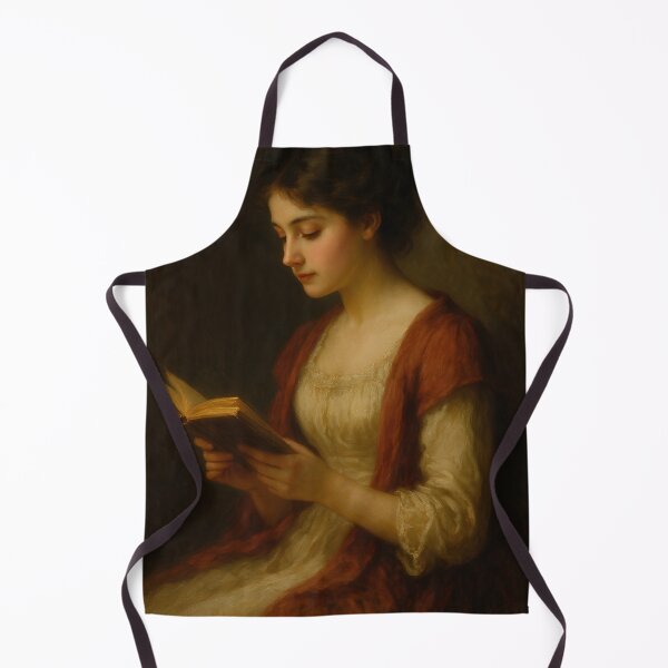 Item preview, Young Lady Reading — Portrait  designed and sold by matersalvatoris.