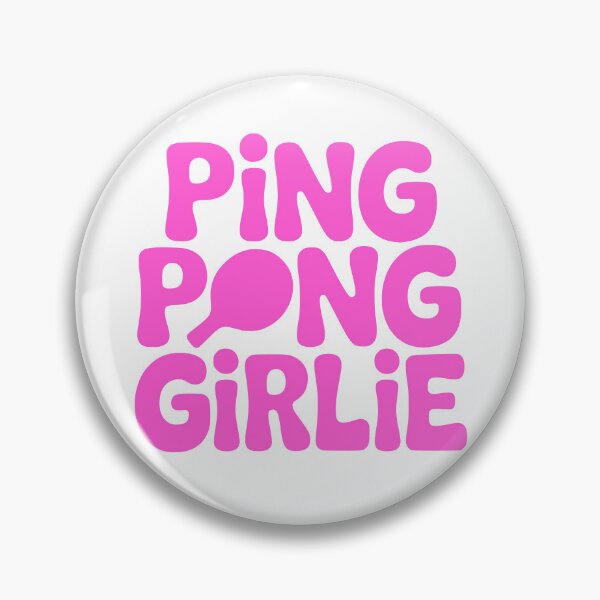 Artikelvorschau, Ping-Pong-Mädchen! Rosa Ping-Pong-Mädchen entworfen und verkauft von PMCreative.