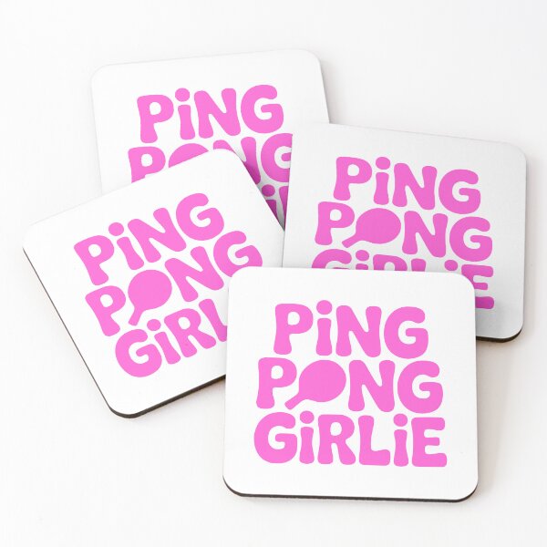 Item preview, Ping Pong Girlie! Pink Ping Pong Girlie designed and sold by PMCreative.