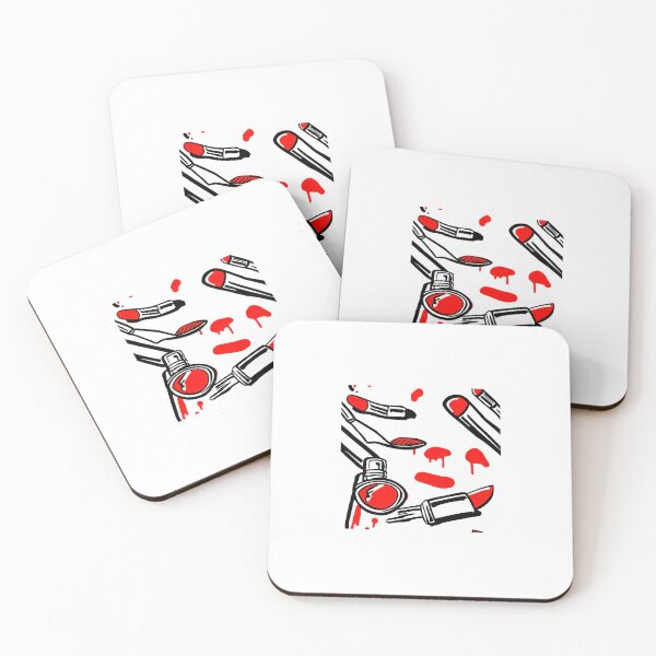 Item preview, Cosmetic layout: eyeliners and pop art — Modern Beauty Essentials designed and sold by HEADMADE-TV.