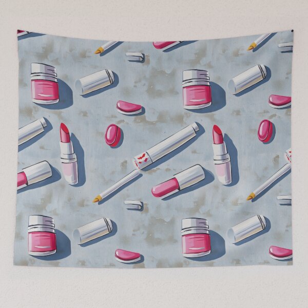 Item preview, Pop-art style with mascaras and powder — Modern Beauty Essentials designed and sold by HEADMADE-TV.