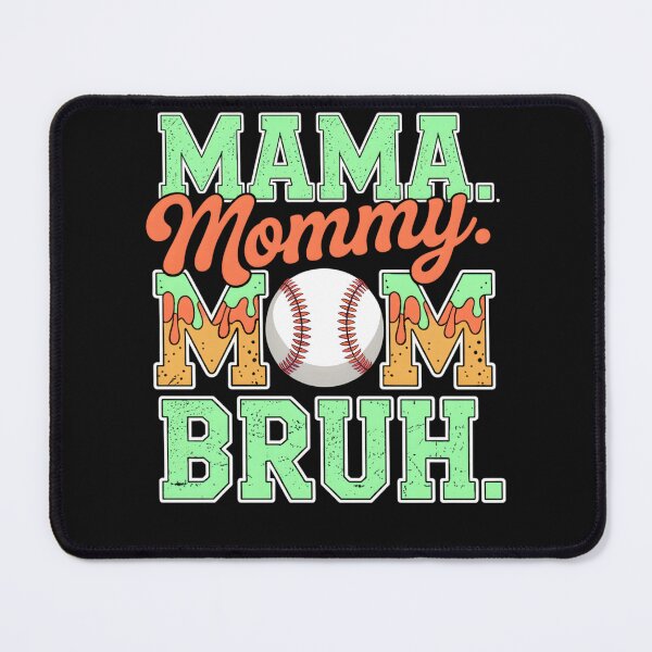 Item preview, Bruh Baseball Mom Ice Cream Drip Women Funny Dripping designed and sold by clothesy7.