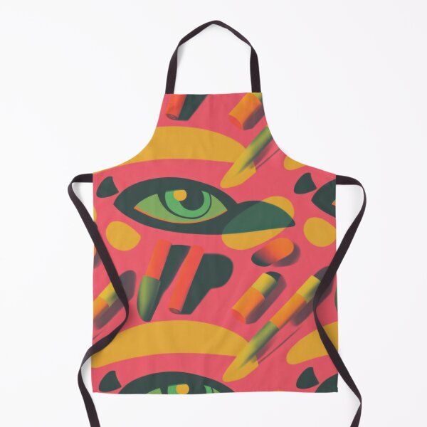 Item preview, Stylish pattern with mascaras, eyeliners, and — Modern Beauty Essentials designed and sold by HEADMADE-TV.