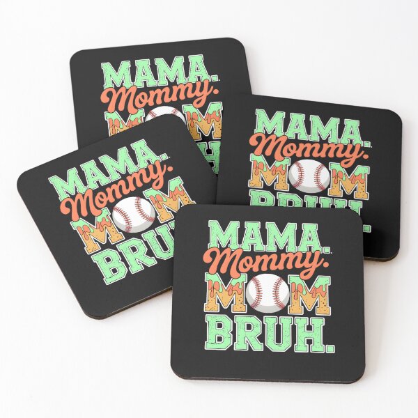 Item preview, Bruh Baseball Mom Ice Cream Drip Women Funny Dripping designed and sold by clothesy7.