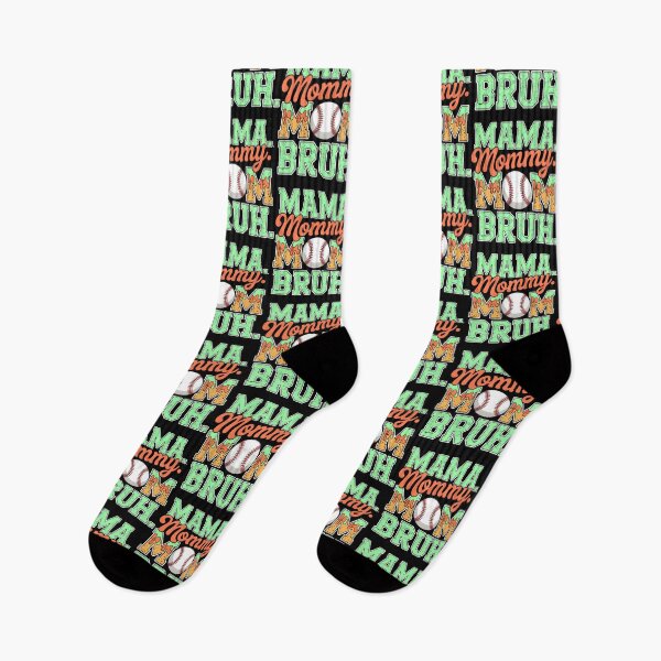 Item preview, Bruh Baseball Mom Ice Cream Drip Women Funny Dripping designed and sold by clothesy7.