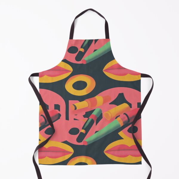 Item preview, Vivid pattern with mascaras, makeup brushes, — Modern Beauty Essentials designed and sold by HEADMADE-TV.