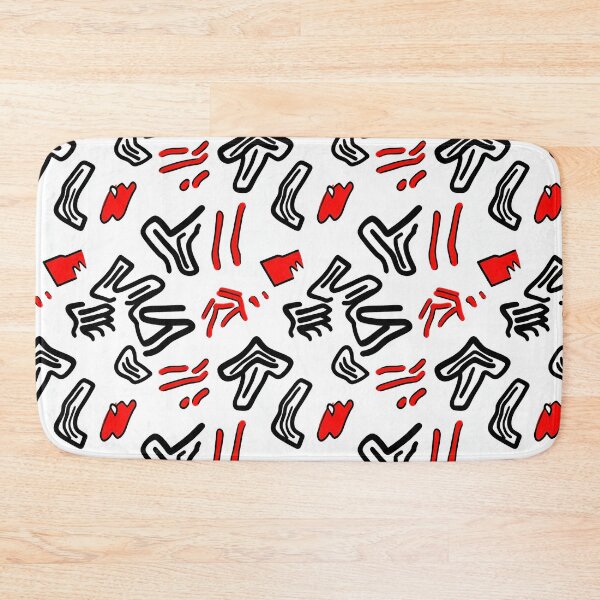Item preview, Memphis Vertical Neon Pulse — 80s Pop Retro Clash designed and sold by HEADMADE-TV.