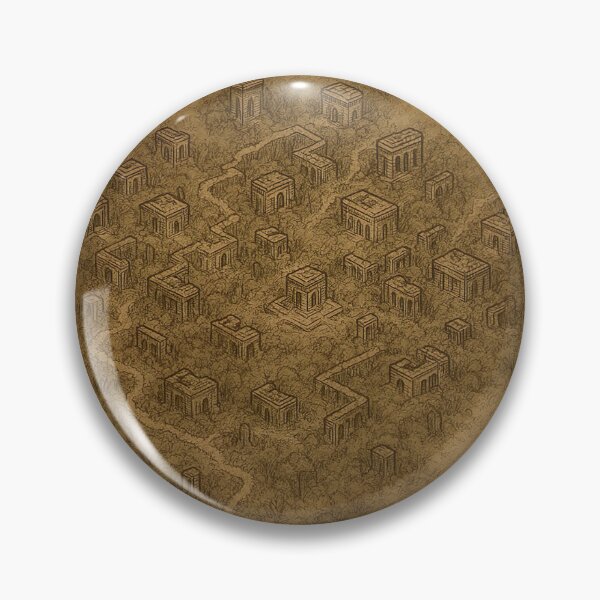 Item preview, The Whispering Stones City Map designed and sold by VA Design.