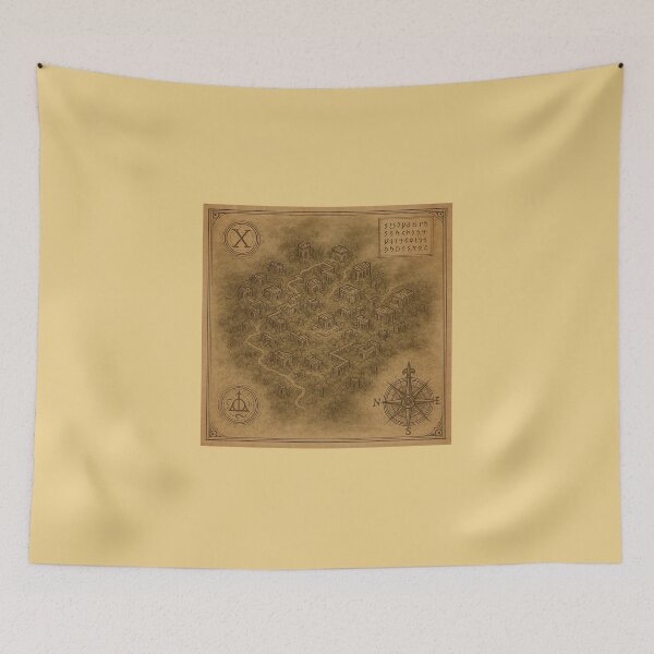 Item preview, The Whispering Stones City Map designed and sold by VA Design.