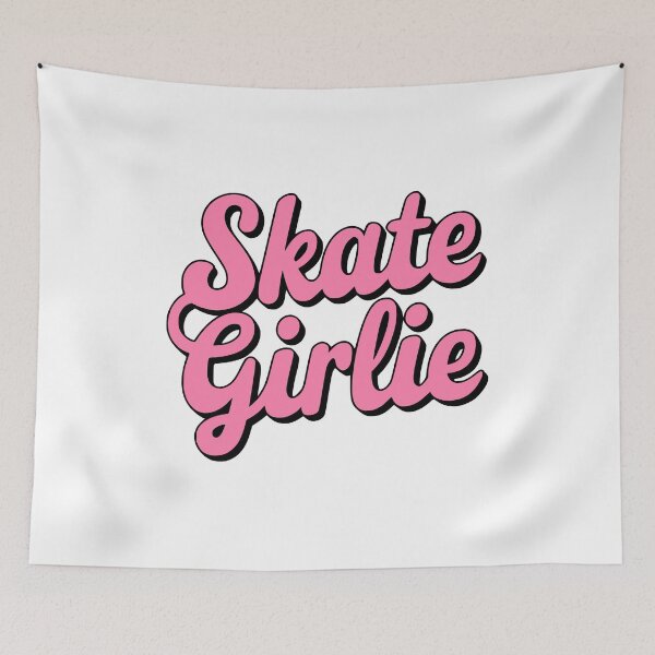Item preview, Skate Girlie! Pink Skateboard Girly designed and sold by PMCreative.
