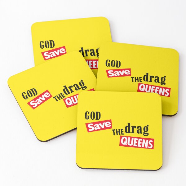 Item preview, God save the Drag Queens (red black) designed and sold by Thelittlelord.