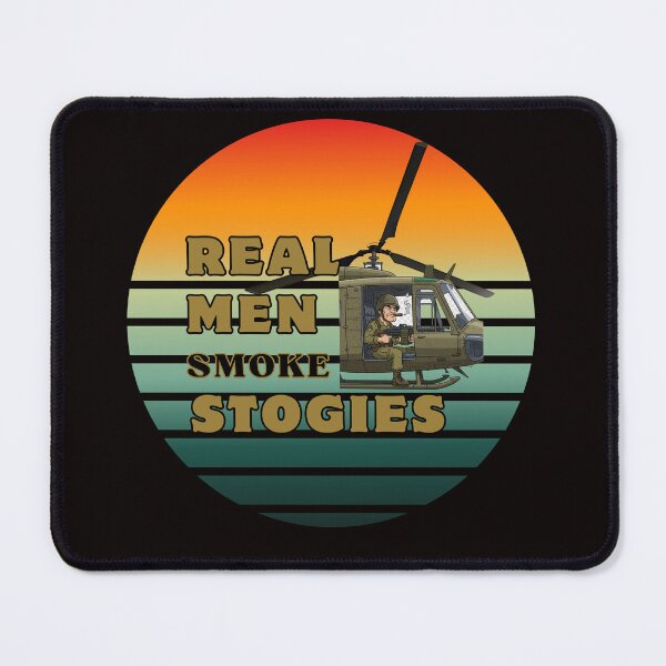 Item preview, Cigar - Real Men Smoke Stogies designed and sold by MasonsTshirts.