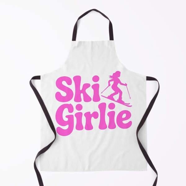 Item preview, Ski Girlie! Pink Skiing Girl designed and sold by PMCreative.