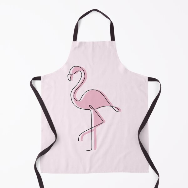 Item preview, Flamingo line art designed and sold by TrulyRuby.