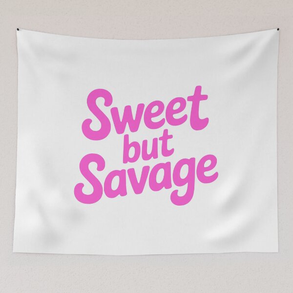 Item preview, Sweet But Savage! Pink Girlie designed and sold by PMCreative.