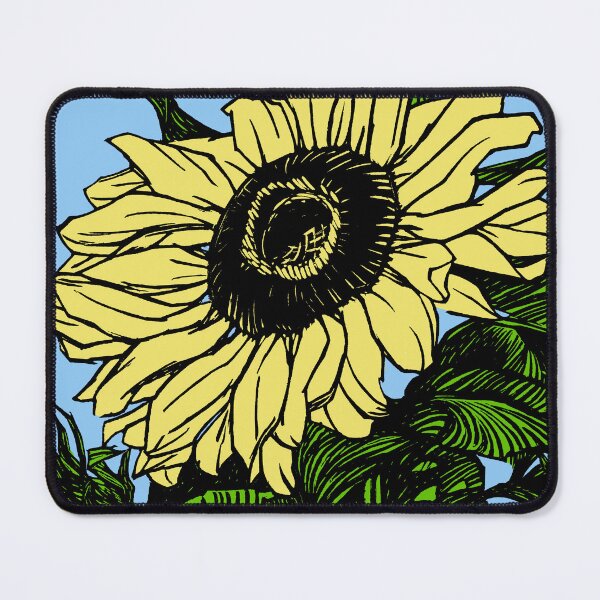 Item preview, Art Nouveau Deco Jugendstil Sunflower Julie de Graag designed and sold by Pixelchicken.