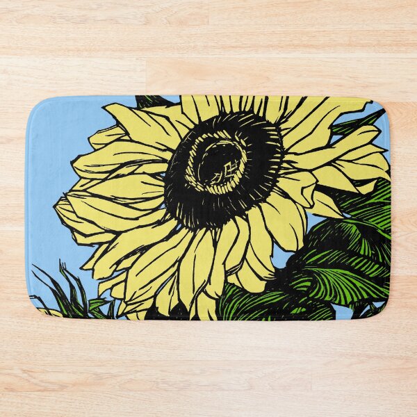 Item preview, Art Nouveau Deco Jugendstil Sunflower Julie de Graag designed and sold by Pixelchicken.