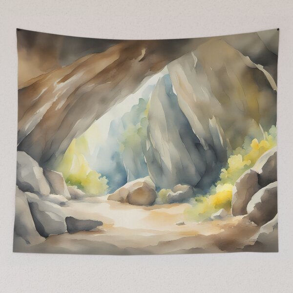 Item preview, Natural Sunlit Cave Opening designed and sold by CalmnessbyChoice.
