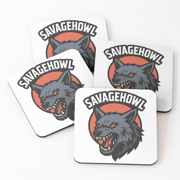 Item preview,  “SavageHowl” – Feral Wolf Power Tee designed and sold by wr3ckski.